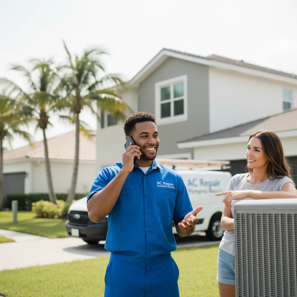 AC Repair Pompano Beach customer support in Beacon